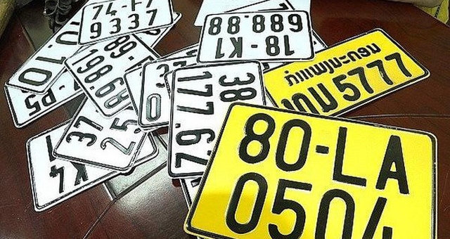 Quy định mới về biển số xe: hơn 1 triệu ô tô phải đổi sang biển số nền vàng