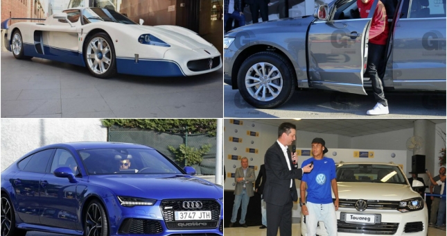 Dàn siêu xe triệu USD của Neymar không thua kém Ronaldo, Messi