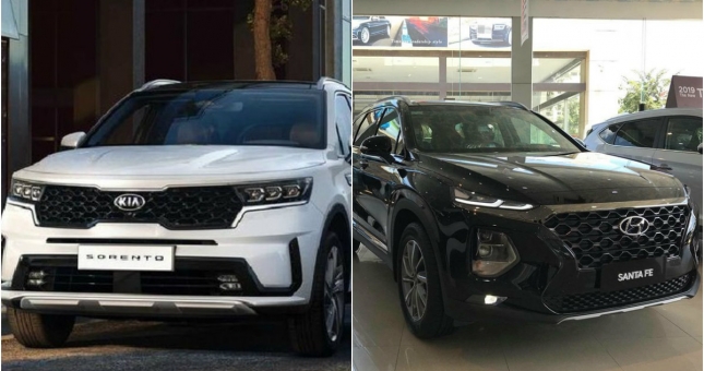 So sánh Kia Sorento 2021 và Hyundai SantaFe: Xe nào đáng mua?
