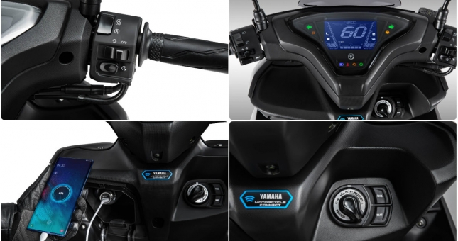 Yamaha NVX 155 VVA vừa ra mắt có gì đấu Honda Air Blade 150?