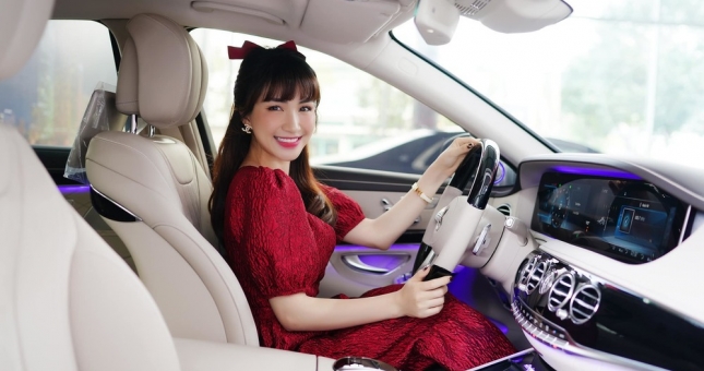 Hoà Minzy tậu Mercedes-Benz S450 L Luxury gần 5 tỷ đồng