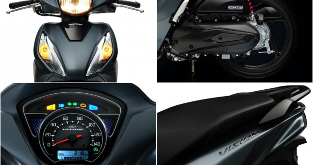 5 nâng cấp đáng chú ý nhất trên Honda Vision 2021