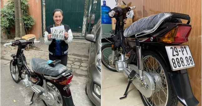 Bốc được biển ngũ quý 8, Honda Dream đội giá hàng trăm triệu