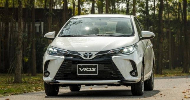 Giá lăn bánh Toyota Vios 2021 tại Việt Nam: cao nhất 737 triệu đồng