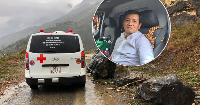 'Chiếc xe thồ' của ông Đoàn Ngọc Hải được miễn phí đổ xăng và thay lốp