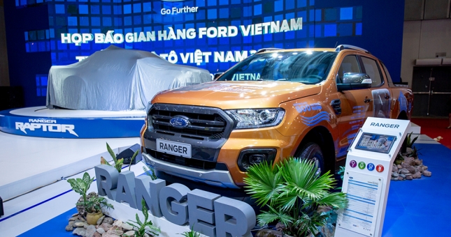Ford Ranger tiếp tục giữ ngôi vương xe bán tải tại Việt Nam