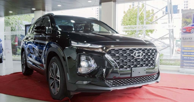 Lộ bảng giá xe Hyundai Santa Fe 2019 tại Việt Nam