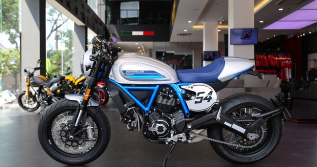 Ducati Scrambler Cafe Racer 2019 có mặt tại Việt Nam, giá 400 triệu đồng