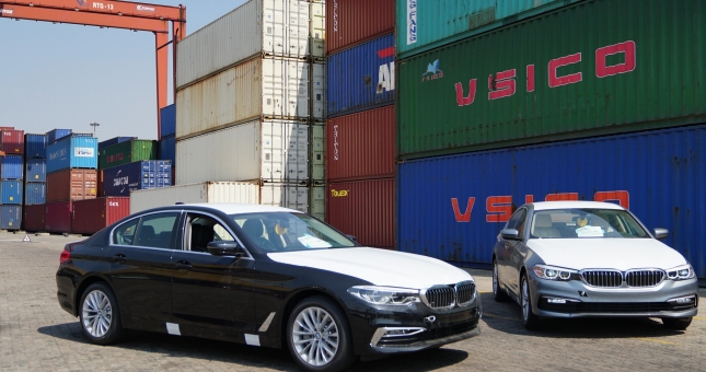 Lộ ảnh lô xe BMW 5-Series 2019 đầu tiên Việt Nam