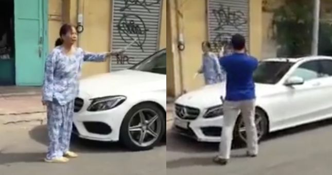 Lời phân trần của người phụ nữ cầm búa đập xe Mercedes-Benz