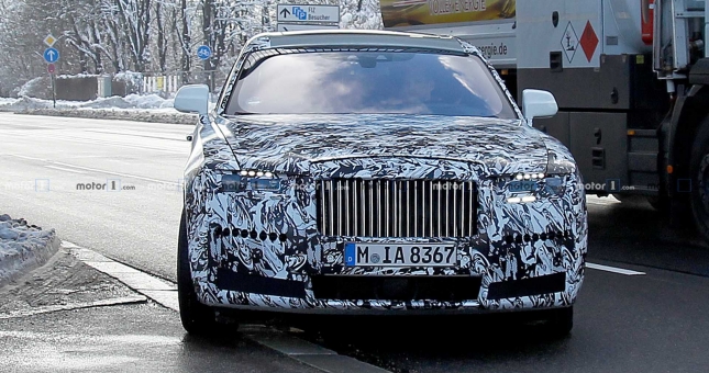 Bắt gặp Rolls-Royce Ghost 2020 trên đường thử