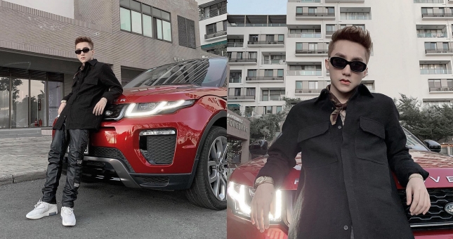 Sơn Tùng M-TP khoe Range Rover Evoque đỏ tuyệt đẹp