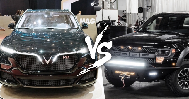 VinFast Lux V8 vừa ra mắt: Mạnh hơn cả Ford F150 Raptor