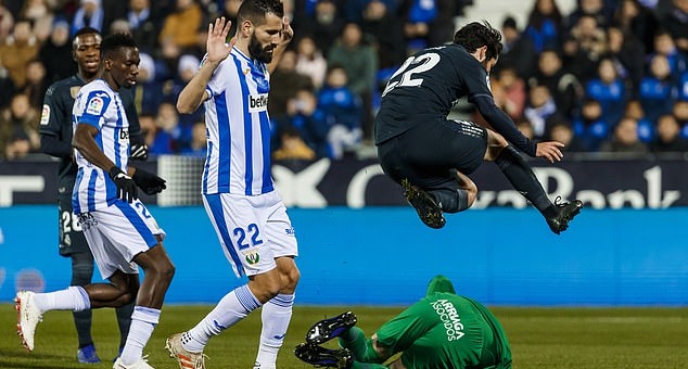 Thua Leganes, Real vẫn có vé đi tiếp tại cúp Nhà vua