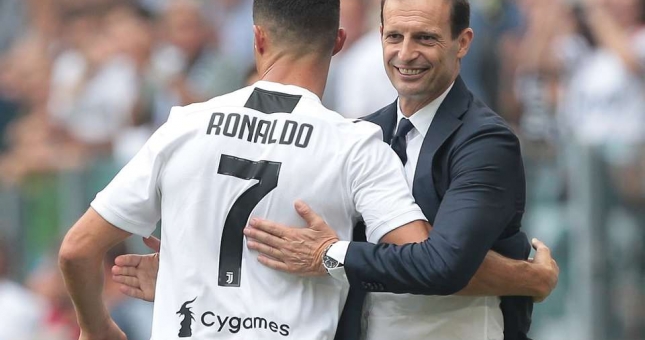 HLV Allegri: 'Ronaldo tuyệt vời nhưng mình CR7 là không đủ'
