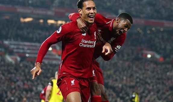 Hủy diệt Watford 5-0, Liverpool vững vàng top 1