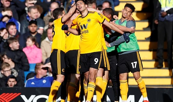 VIDEO: Jimenez ghi bàn mở tỷ số cho Wolves trước Chelsea