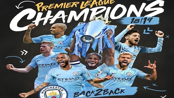 Man City vô địch Ngoại hạng Anh: Pep Guardiola và những kỷ lục