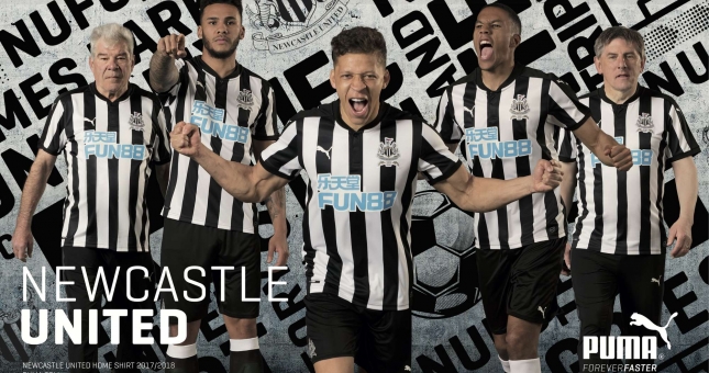 Newcastle United giới thiệu áo đấu mới nhân dịp trở lại Premier League