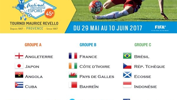 Lịch thi đấu - Kết quả - BXH bóng đá giao hữu Toulon 2017