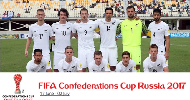 Danh sách cầu thủ New Zealand tham dự Confederations Cup 2017
