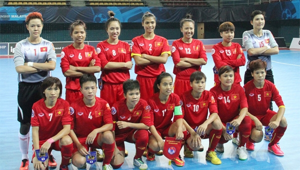 ĐT Futsal nữ Quốc gia tập trung chuẩn bị cho SEA Games 29