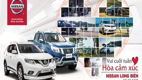 Hứng khởi cùng sự kiện Nissan 'Vui cuối tuần, hòa cảm xúc'