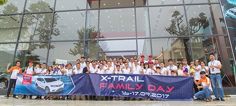 Ngày hội gia đình X-Trail – hành trình của cảm xúc