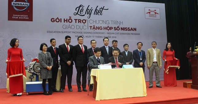 Nissan Việt Nam khởi động Chương trình Hỗ trợ giáo dục cho cơ sở đào tạo chuyên ngành ô tô