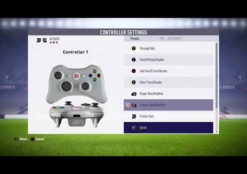 Hướng dẫn chơi FIFA 18: Thiết lập tay cầm và camera