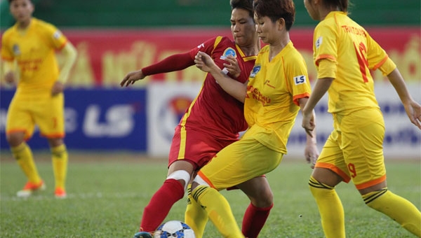 Lịch thi đấu giải Bóng đá Nữ VĐQG - Cúp Thái Sơn Bắc 2018