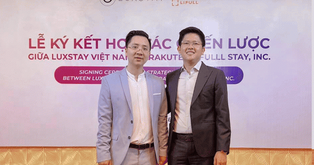 Luxstay hợp tác với tập đoàn thương mại điện tử hàng đầu Nhật Bản