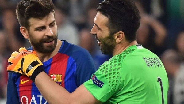 Pique bất ngờ chúc Juventus vô địch Champions League