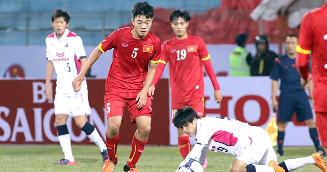 Xuân Trường có thể không thể đá trận gặp U20 Argentina