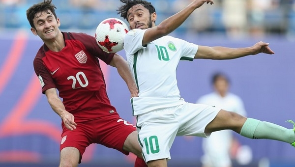 Hòa U20 Mỹ, U20 Saudi Arabia giành vé đi tiếp đầy kịch tính