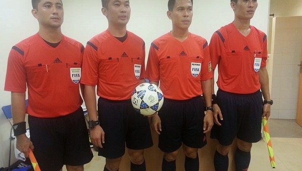 Xác định tổ trọng tài điều hành trận Việt Nam vs Campuchia