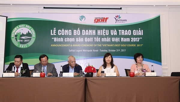 Kết thúc cuộc bình chọn sân golf tốt nhất Việt Nam 2017