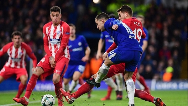 Chelsea chia điểm với Atletico Madrid ngay trên sân nhà