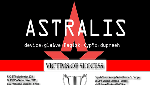 CS:GO: Astralis nhận gạch đá dù liên tiếp vô địch?