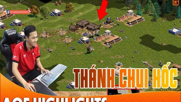 Video: Siêu phẩm trong kèo giao hữu AOE Việt Trung 2019 của Chim Sẻ Đi Nắng