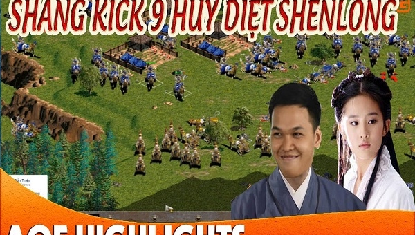 Video: AOE Việt Nam hủy diệt Trung Quốc bằng một bài Shang kick 9