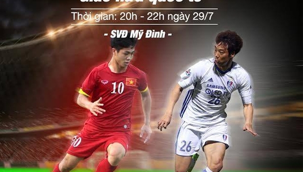 Xem trực tiếp U22 Việt Nam vs tuyển Ngôi sao K-League ở đâu?
