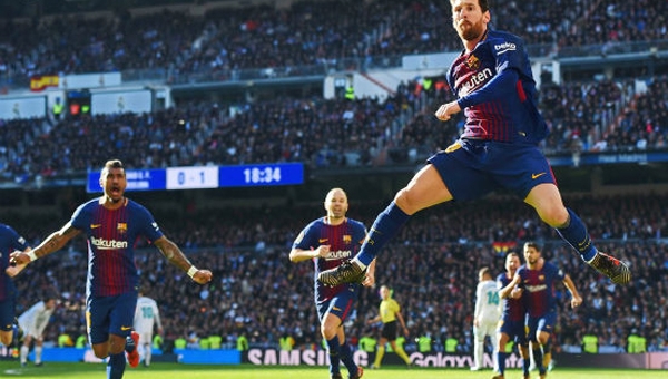 Thống kê khó tin: Messi ‘đi bộ’ cũng hạ được Real Madrid