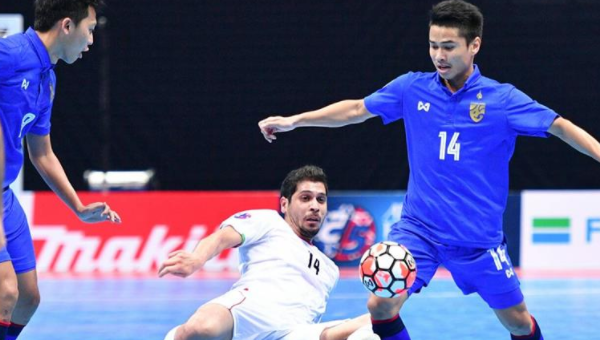 Futsal Thái Lan thảm bại trước Iran tại tứ kết giải châu Á