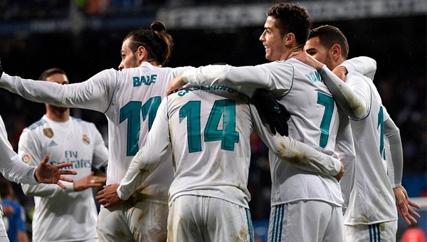 Kết quả bóng đá hôm nay 4/3: CR7 lập cú đúp, Real có 3 điểm