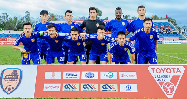 Đội hình, danh sách cầu thủ CLB QUẢNG NAM mùa giải 2018