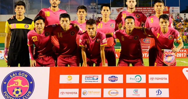 Đội hình, danh sách cầu thủ CLB SÀI GÒN mùa giải 2018
