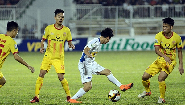 BXH V-League ngày 1/4: HAGL có bước nhảy vọt