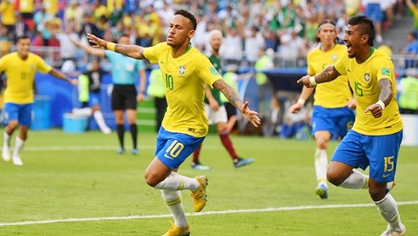 Neymar tỏa sáng, Brazil vượt ải Mexico vào tứ kết