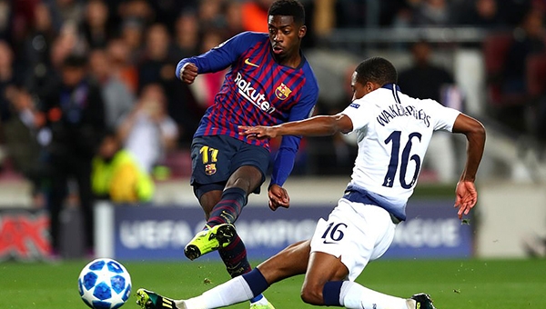Cầm hòa Barca, Tottenham qua cửa hẹp vào vòng 1/8